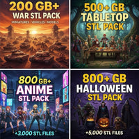 Unleash the full potential of your 3D printer with the Ultimate 3D Print Model Library, featuring over 350,000 premium STL files ready for instant use.

Perfect for makers, artists, studios, and professionals who seek endless inspiration and reliable, print-ready designs.

Enjoy instant cloud access to a massive, well-organized library — with no download limits and no storage restrictions.
Everything you need for effortless creativity, all in one place.