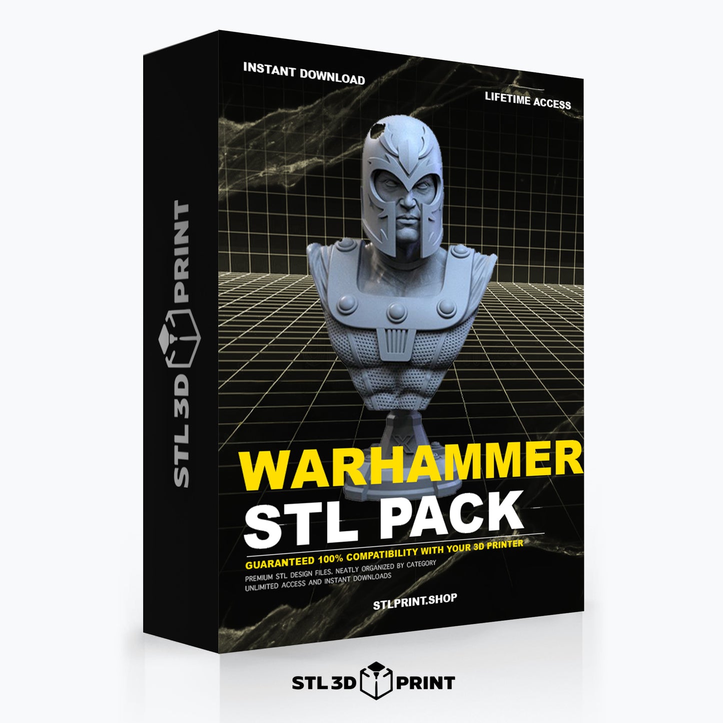 Ultimate warhammer 3D Print STL Pack - High-Detail 3D Printing Instant Download & lifetime Access